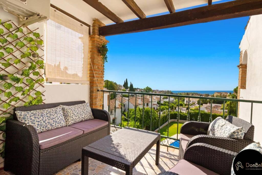 Sea View Apartment In Benalmadena La Capellania Luaran gambar